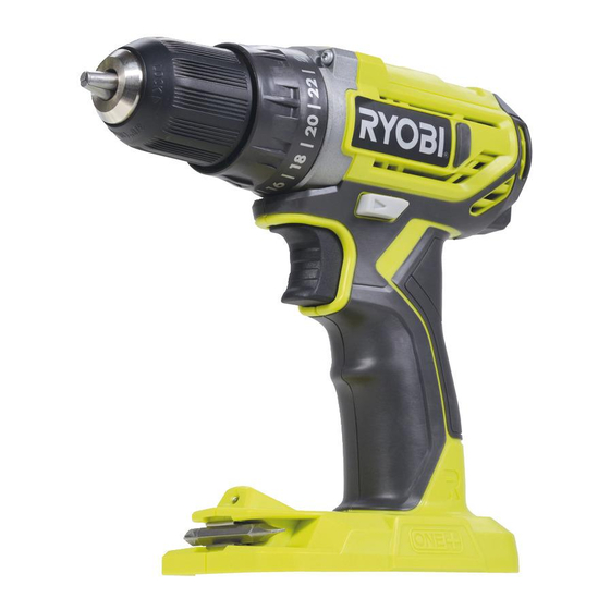 Ryobi R18DD2-120S Traduction Des Instructions Originales