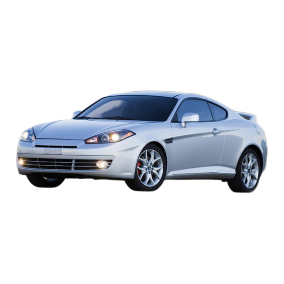 Hyundai Coupe 2003 Manuels