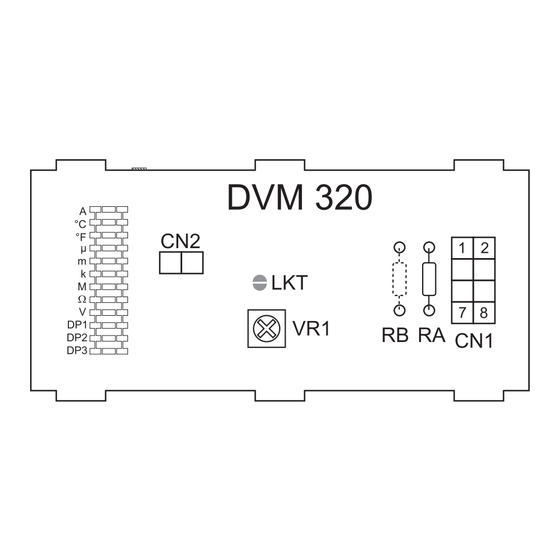 VOLTCRAFT DVM 220 Mode D'emploi