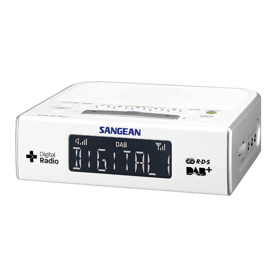 Sangean DCR-89+ Mode D'emploi