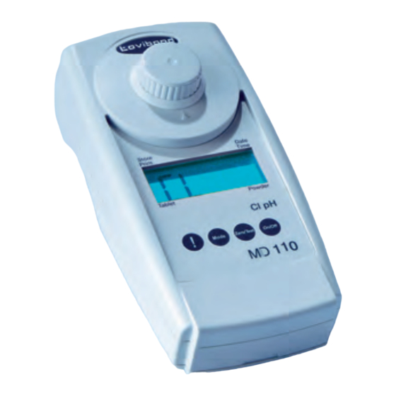 Lovibond MD110 Mode D'emploi