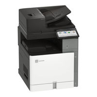 Lexmark XC8355 Guide De L'utilisateur