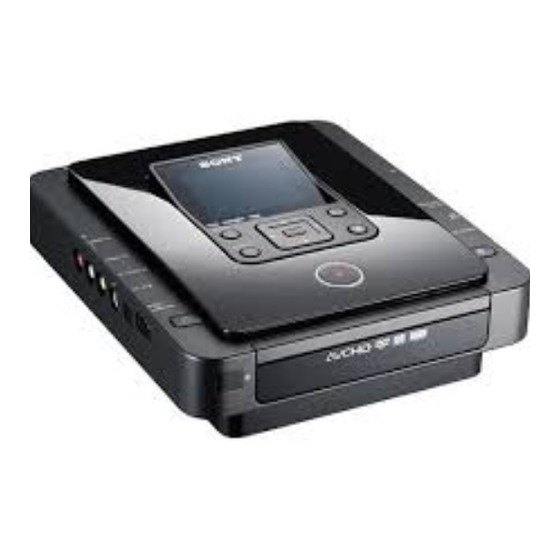 Sony DKA-MC2F Mode D'emploi