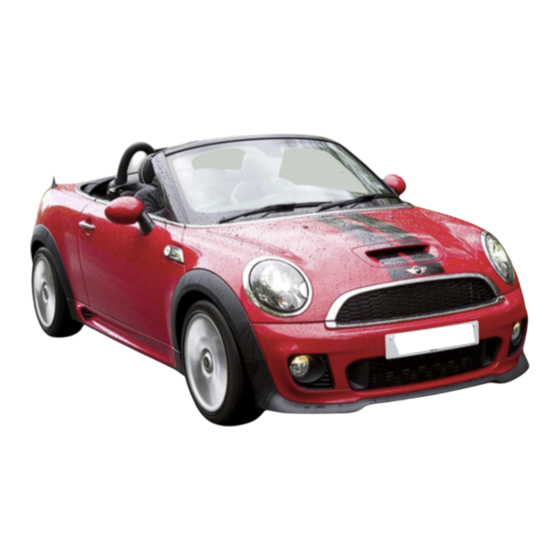 Mini COUPÉ Notice D'utilisation