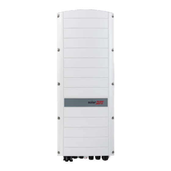 SolarEdge SE-MTR-3Y-400V-A Consignes D'installation