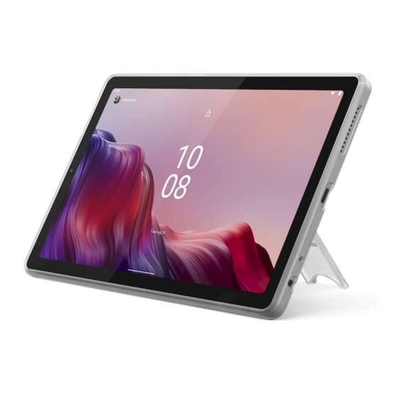 Lenovo Tab M9 Guide D'utilisateur