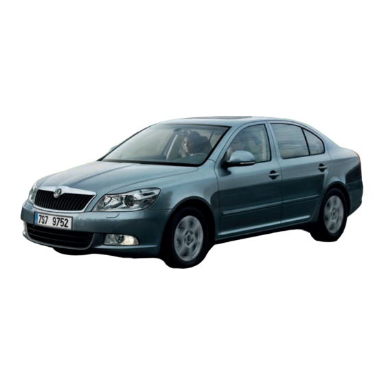 Skoda Octavia 2010 Manuels