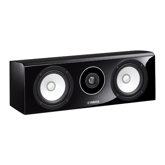 Yamaha NS-C700 Mode D'emploi