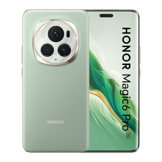 honor Magic 6 Pro Guide De Démarrage Rapide