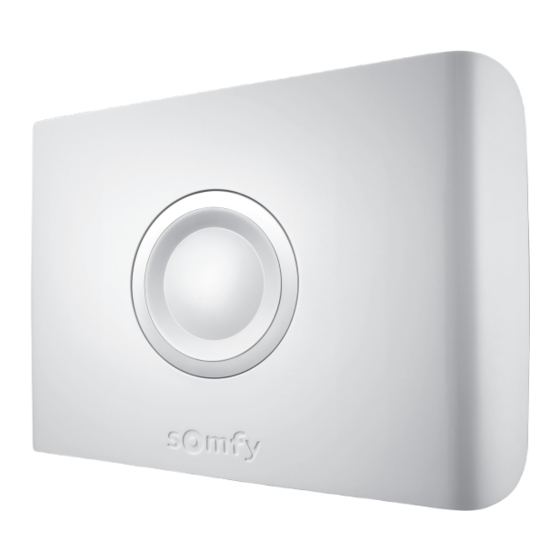 SOMFY PROTEXIOM Manuel D'installation Et D'utilisation