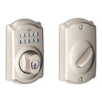 Schlage BE365 Mode D'emploi