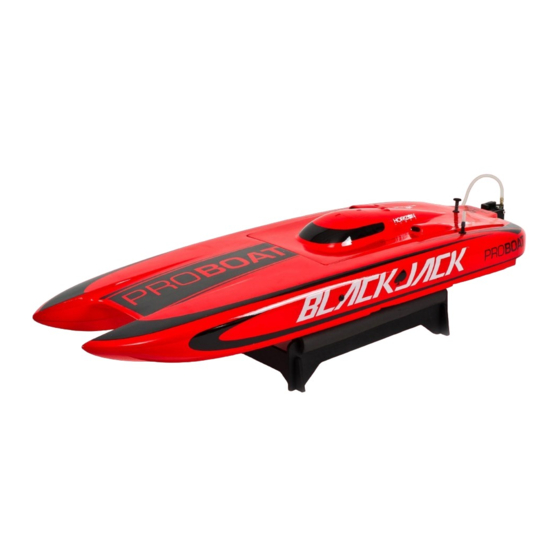 ProBoat Blackjack 29 Manuel De L'utilisateur