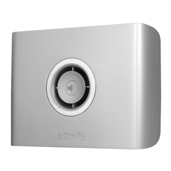 SOMFY PROTEXIOM Manuel D'installation Et D'utilisation