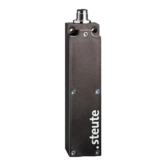 steute RF 96 ST EN868 Instructions De Montage Et De Câblage