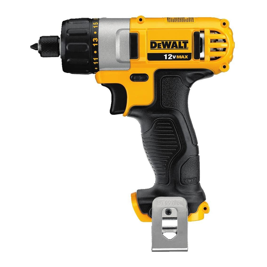 DeWalt DCF610 Guide D'utilisation