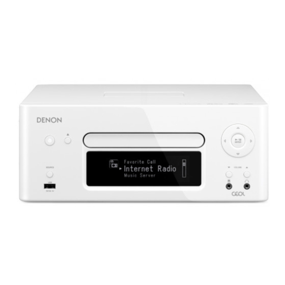 Denon CEOL N8 Manuels