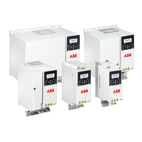 ABB ACS180 Serie Guide D'installation Et De Mise En Route