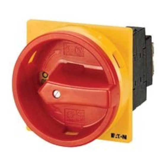 Eaton P1 /Z Serie Notice D'installation