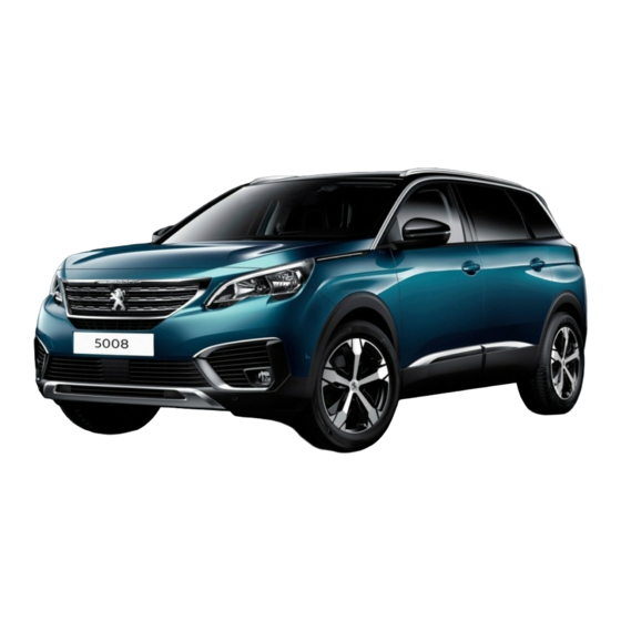 PEUGEOT 5008 Guide D'utilisation