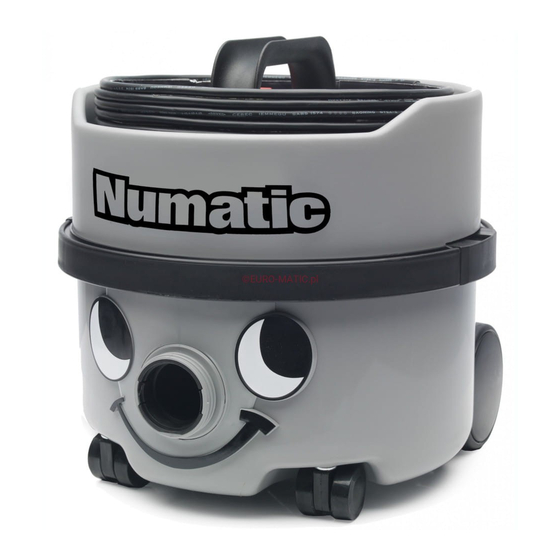 Numatic NVH 180-11 Instructions Originales