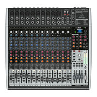 Behringer XENYX X2222USB Mode D'emploi