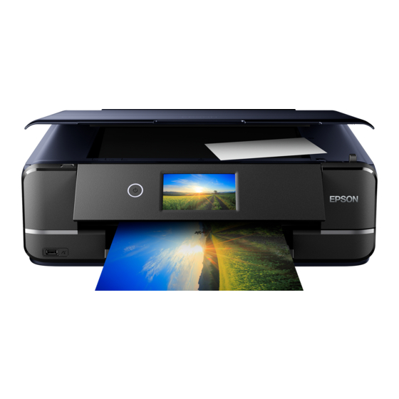 Epson XP-970 Point De Départ