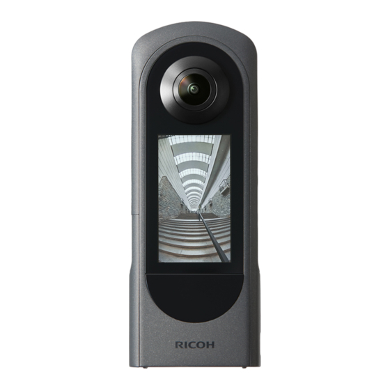 Ricoh THETA X Guide De Démarrage Rapide