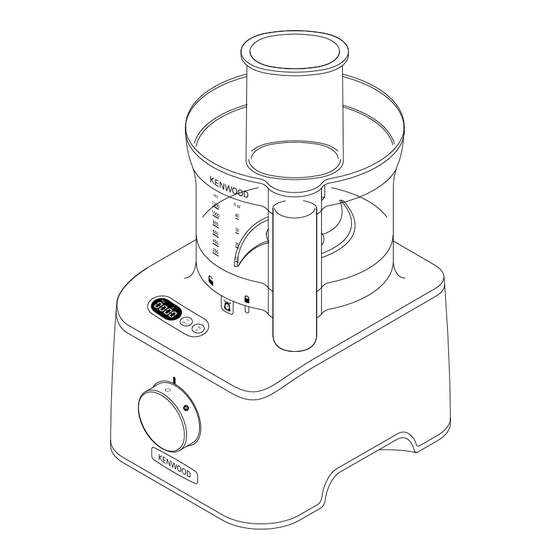 Kenwood MultiPro Compact+ FDM313SS Manuel D'instructions