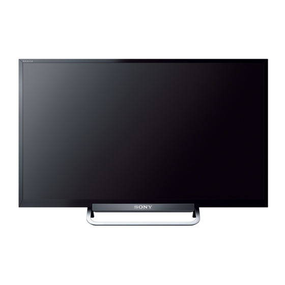 Sony BRAVIA KDL-42W650A Mode D'emploi