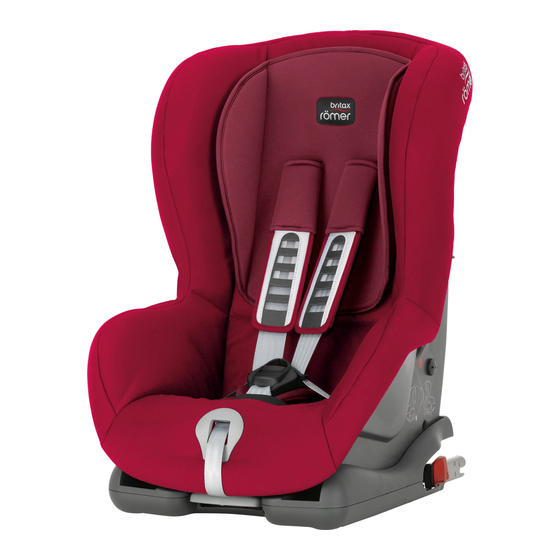 BRITAX RÖMER DUO plus Mode D'emploi