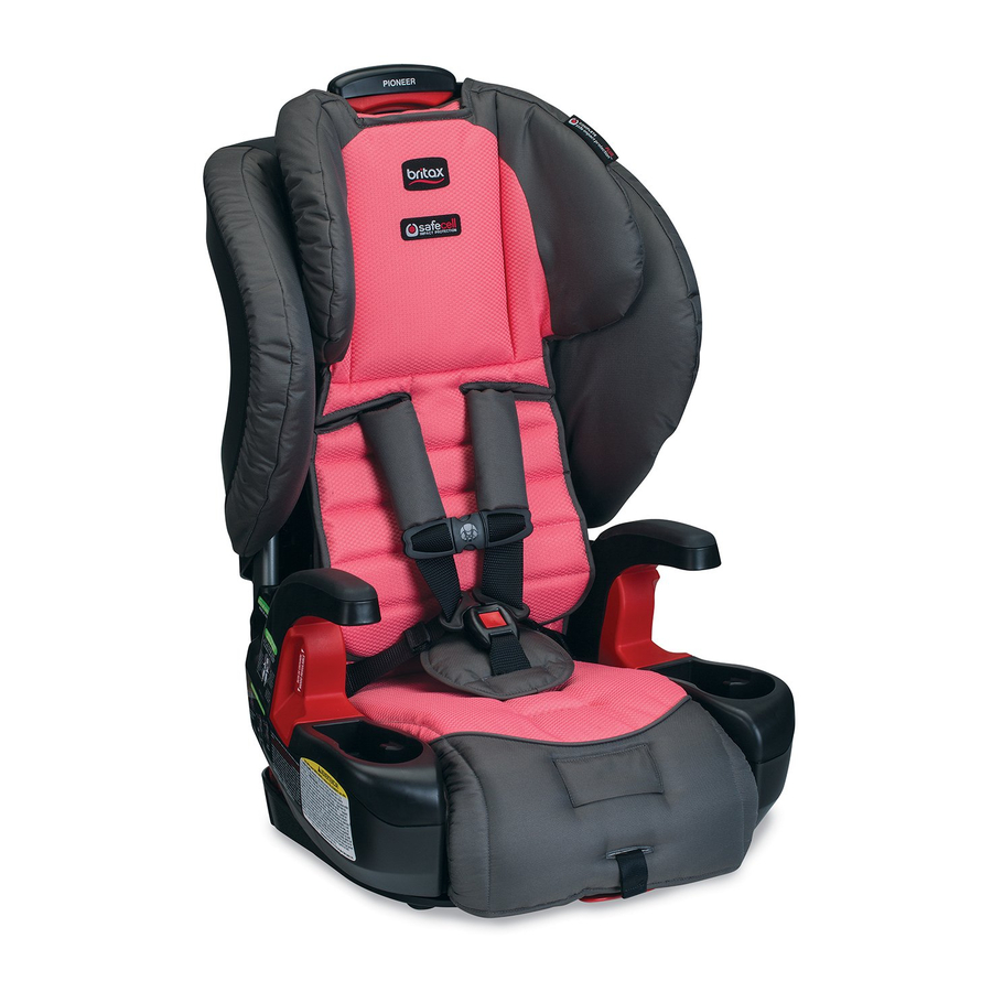 Britax PIONEER Manuels