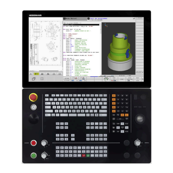 HEIDENHAIN TNC 640 Manuel Utilisateur