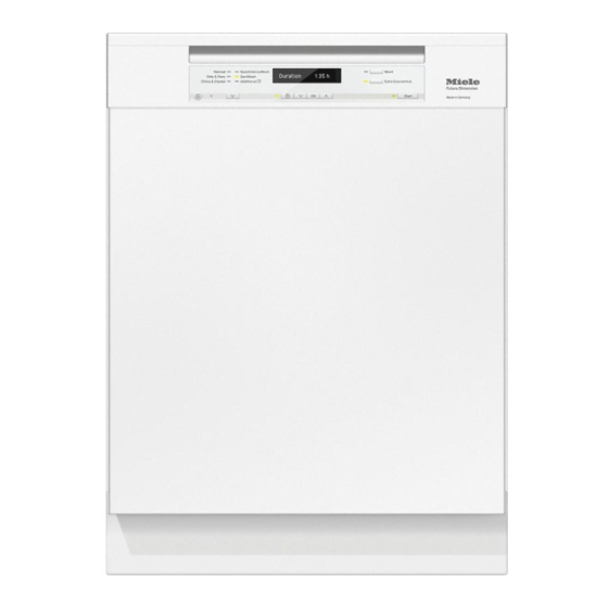 Miele HG05 Mode D'emploi