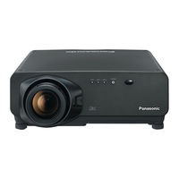 Panasonic PT-DW7000E Mode D'emploi