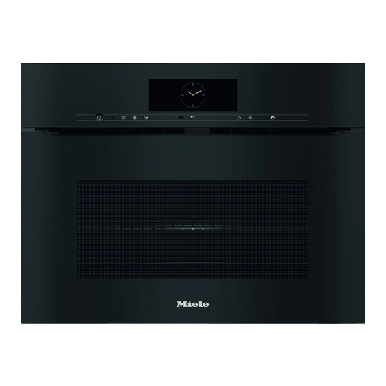 Miele H 7840 BP Mode D'emploi Et Instructions De Montage