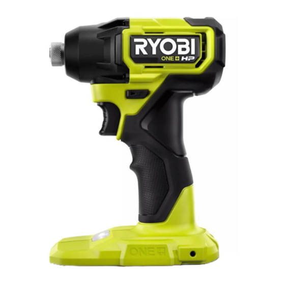 Ryobi PSBDG01 Manuels