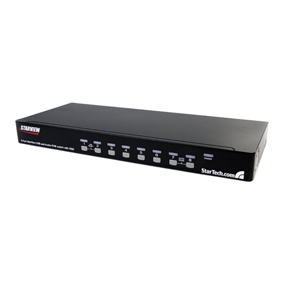 StarTech SV831DUSBAU Guide De L'utilisateur