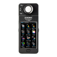 Sekonic C-800 Guide De Démarrage