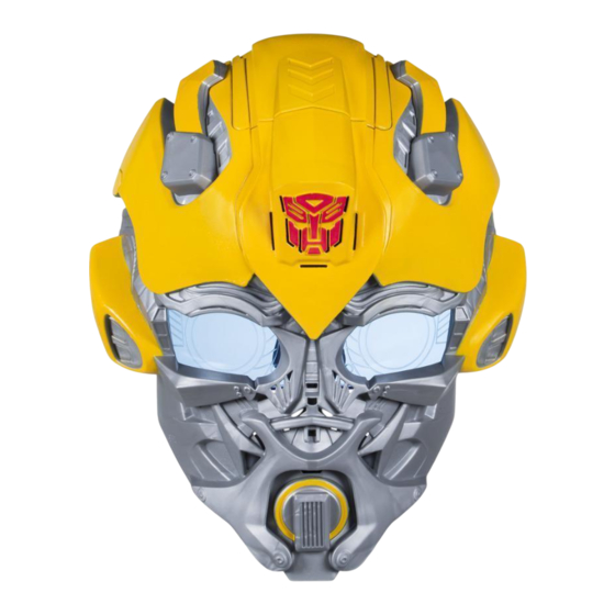 Hasbro Transformers: Bumblebee Mode D'emploi