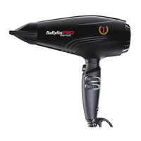 Babyliss Pro RAPIDO BAB7000IE Mode D'emploi