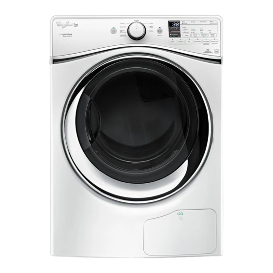 Whirlpool HybridCare Série Manuels