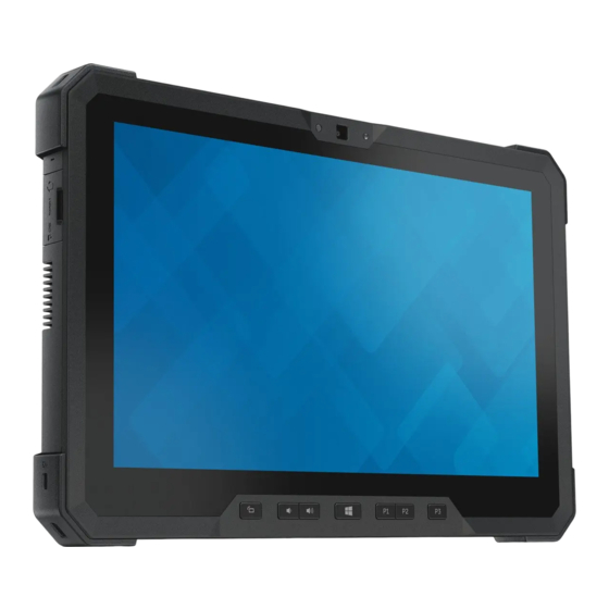 Dell Latitude 12 Rugged Tablet 7202 Guide D'utilisation