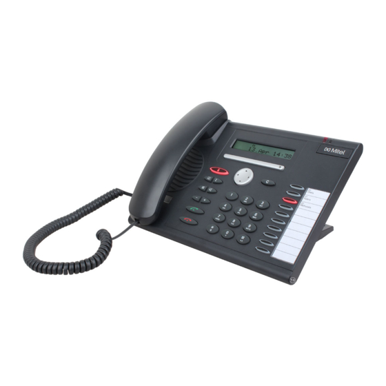 Mitel MIVOICE 5361 Mode D'emploi