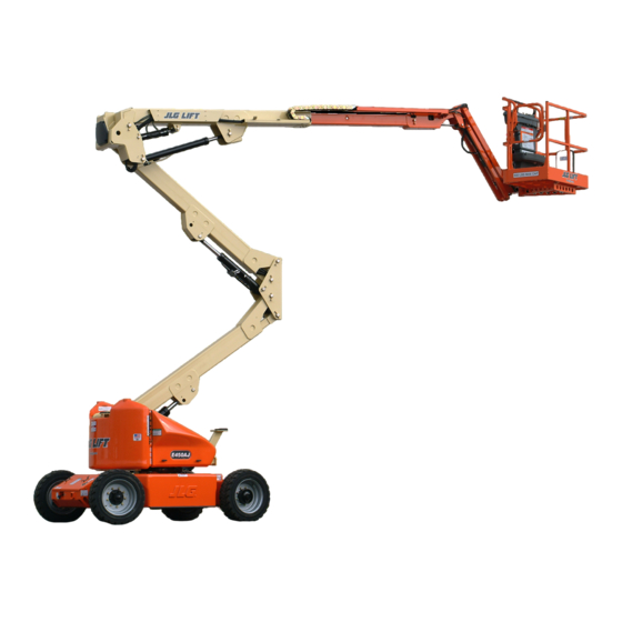 JLG E450A Manuel D'utilisation Et De Sécurité