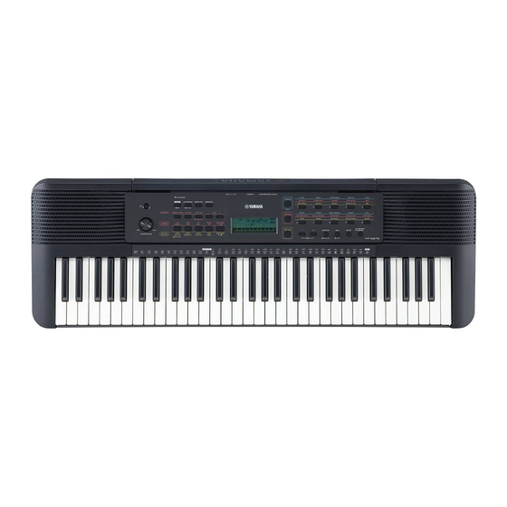 Yamaha PSR-E273 Mode D'emploi