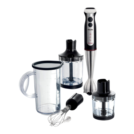 Philips HR1372 Manuel D'utilisation