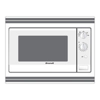 Brandt MM 610 XE1 Notice D'utilisation Et D'installation