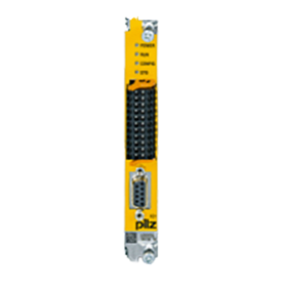 Pilz PMCprotego S1-2 Manuel D'utilisation