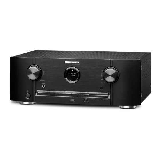 Marantz SR5013 Guide De Démarrage Rapide