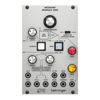 Behringer 1005 Guide Rapide